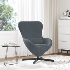 Poltrona uovo grigio - grigio, scuro