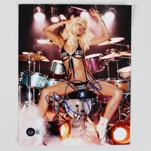 Foto firmata paris hilton 8x10 - hilton,