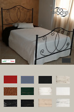 Letto una piazza e mezza in ferro battuto Marta