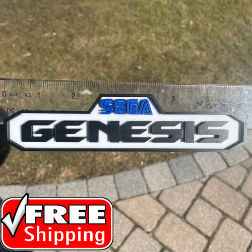 Insegna logo sega - sega, genesis