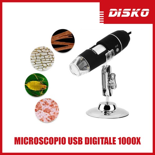 Microscopio usb digitale 1000x - microscopio,