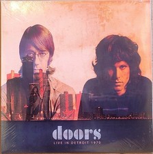 THE DOORS: Live In Detroit 1970 - 2xLP Orange Vinyl Numbered Ltd. Ed. New Sealed