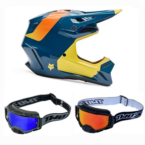 Fox combo casco cross con - combo, da