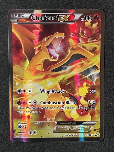 Charizard xy121 black star - charizard,