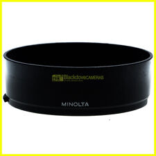 Paraluce Minolta per obiettivo MD 35/105mm f3,5-4,5. Parasole. Genuine lens hood