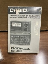 Casio DC-3000 Calcolatore Agenda Anni 90 Nuova