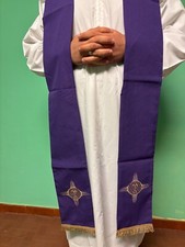 STOLA LITURGICA VIOLA CON