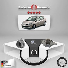KIT DISTRIBUZIONE + POMPA ACQUA RENAULT CLIO III 1.5 DCI 63KW 86CV 2012 ->