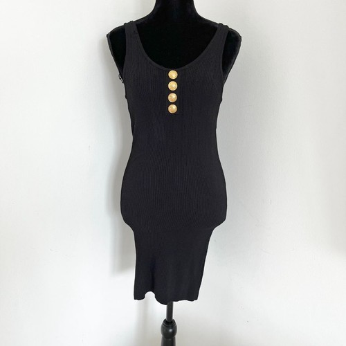 Balmain mini abito nero - abito, in