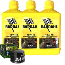 Kit Tagliando Olio Bardahl XT4S 10W40 Per Moto Guzzi 1000 California 1982>1986