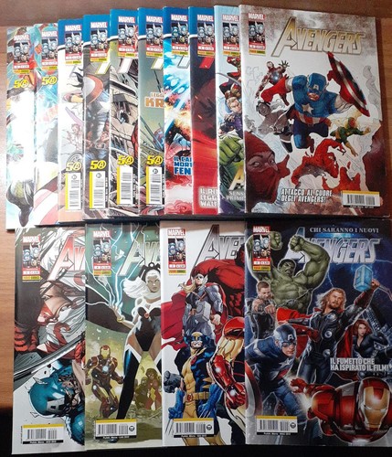 Panini lotto albi avengers - lotto, 14