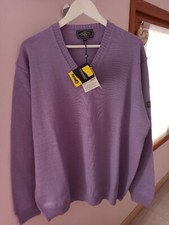 maglione uomo scollo a v lana