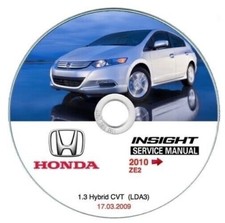Honda Insight (MY 2010--) manuale officina per tutti i sistemi Win/Mac