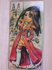 vecchio quadro su truciolato