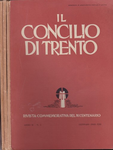 Concilio trento anno - trento.,