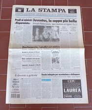La Stampa JUVENTUS VINCE LA CHAMPIONS LEAGUE Coppa 23 maggio 1996 23/5/1996