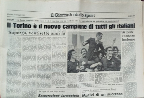 Torino toro calcio - toro, scudetto