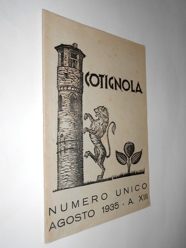Cotignola numero unico - numero,