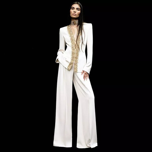 Set elegante donna bianco - donna,