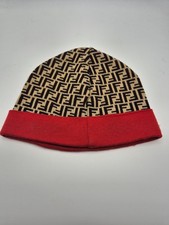 Fendi Cappello Lana Logo FF Made in Italy