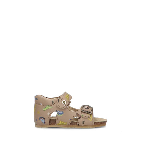 Falcotto sandalo bambina taupe - falcotto,