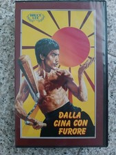 Dalla cina con furore Bruce Lee VHS