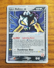 Pokemon TCG Rocket's Raikou ex