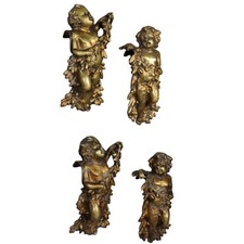 Putti Antichi Bronzo Dorato