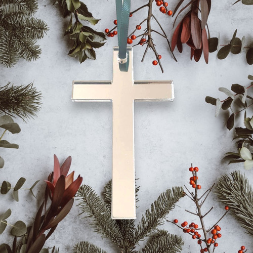 Croce decorazioni albero - croce, di