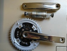 GUARNITURA E MOVIMENTO CENTRALE FRM PROWHELL MTB BICI 3 CORONE PEDIVELLA 170 mm