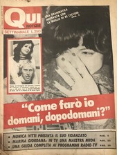 rivista QUI notizie n.5 1977