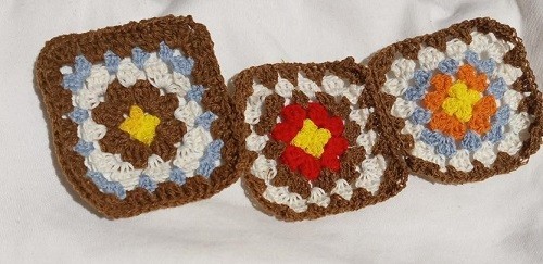 Granny square uncinetto