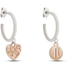 Orecchini Donna ALVIERO MARTINI 1a Classe ST1012 Argento 925% Cuori Rosè