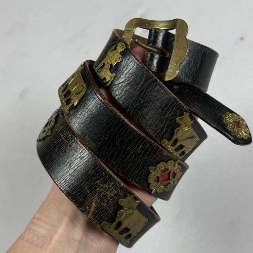 Cintura vintage pelle - vintage, in