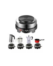 Fornello Fornetto Elettrico Regolabile Piastra Ghisa Portatile Per Casa Cucina