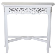 Stile Liberty Console Staffa Laterale Tavolino Shabby Chic Tavolo da Parete