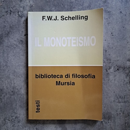 Schelling monoteismo - -, il