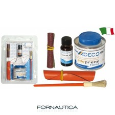 KIT SET COMPLETO PER RIPARAZIONE GOMMONE BATTELLI IN NEOPRENE
