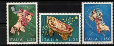 ITALIA 1972 Natale 3v MNH**