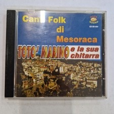 CD Toto' Marino E La Sua Chitarra - Canti Folk Di Mesoraca - Usato