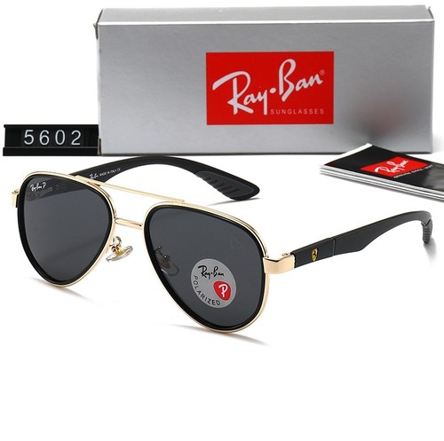 Ray ban 5602 sunglasses - sunglasses, gold