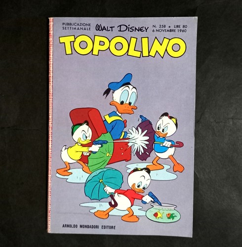 Topolino libr 258 1960 boll - 258,