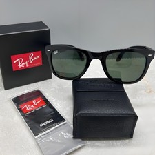 Ray-Ban RB4105 Verde FOLDING WAYFARER Occhiali da Sole Unisex 50-22 140MM