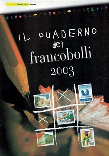 Quaderno dei francobolli 2003 - quaderno,