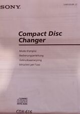 Cd Changer Auto SONY CDX 616