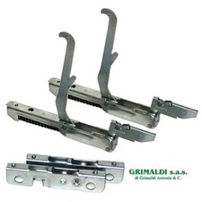 COPPIA CERNIERE E PORTARULLINI