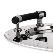 Straordinario! ALESSI d'Italia Vassoio Ovale Acciaio Inox 18/10 di Michael Graves