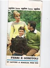 MAGLIERIA ELEGANTE , LAVORI A MAGLIA , LANA , UPIM