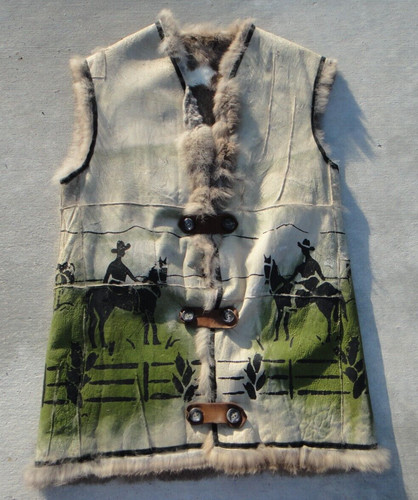 Gilet donna vintage motivo - donna, m