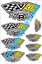 Kit adesivi MOTOR RANCH Valentino Rossi adesivo stickers motogp adesivi
